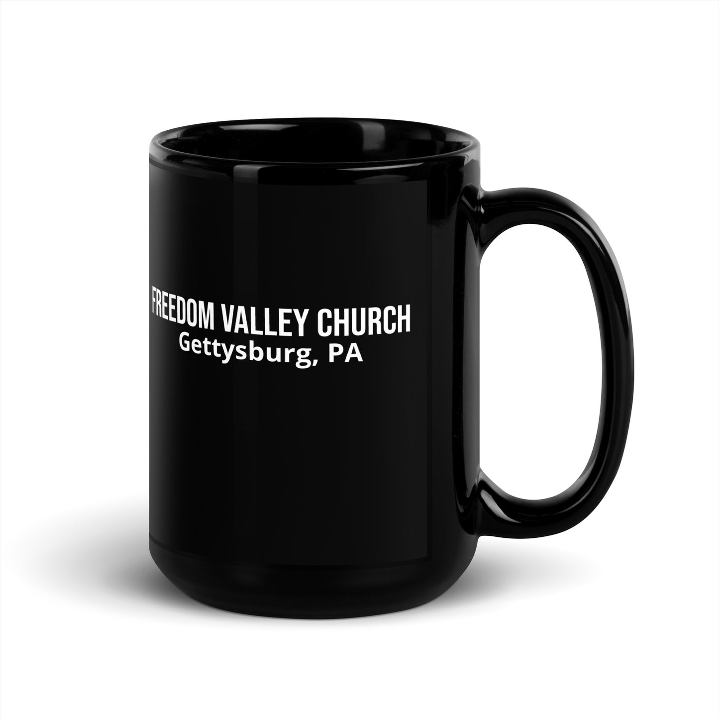 Freedom Valley Black Mug image 3