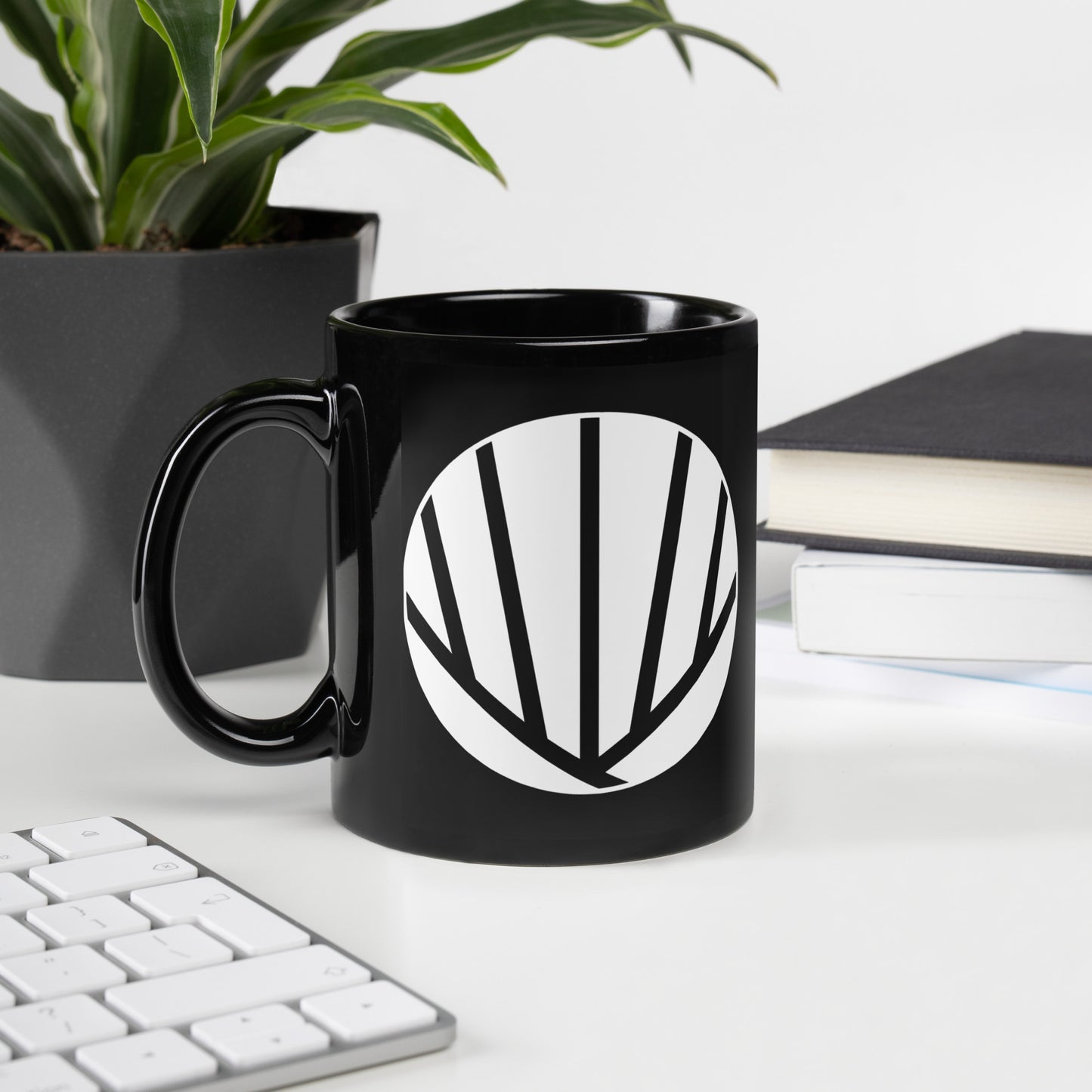 Freedom Valley Black Mug image 0
