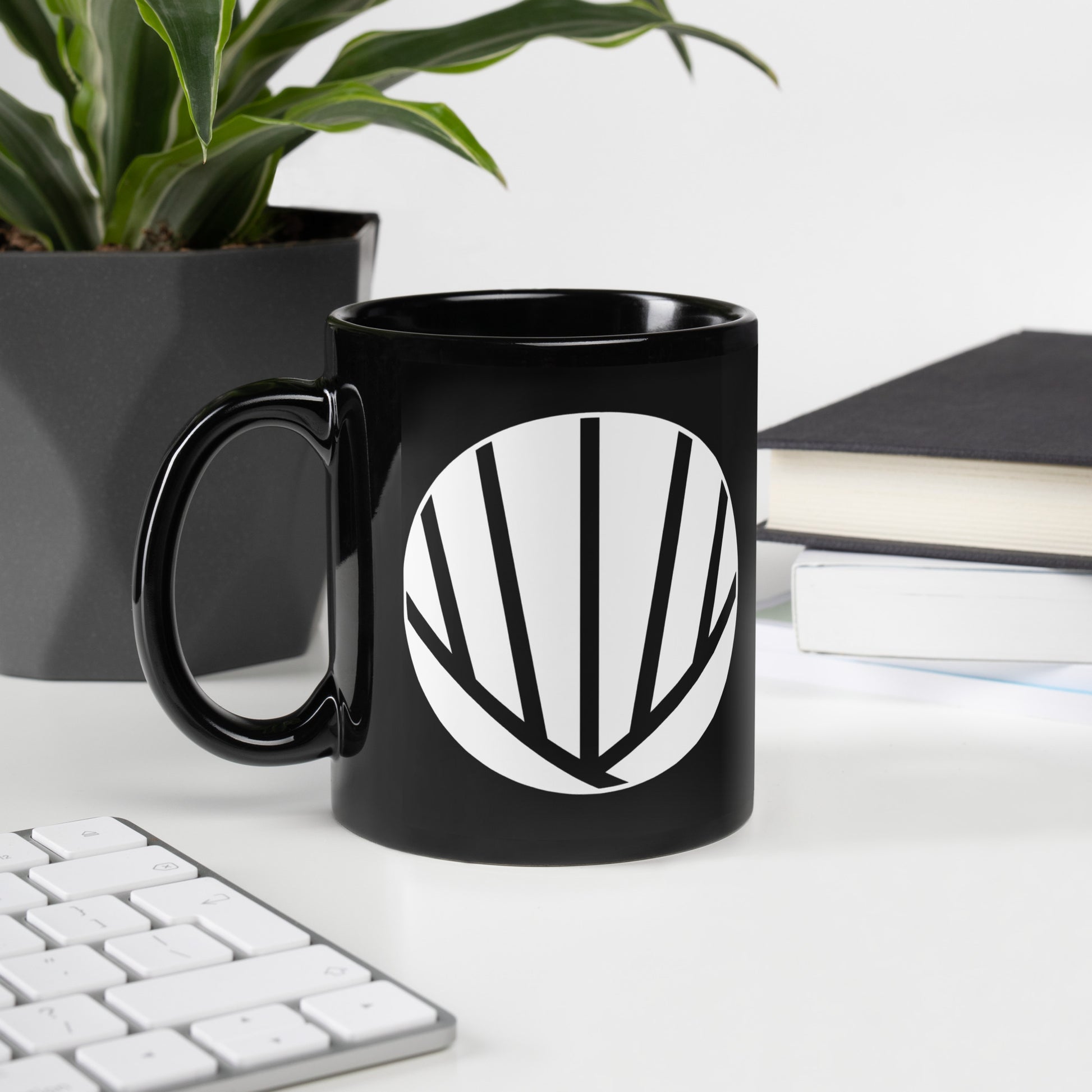 Freedom Valley Black Mug image 0