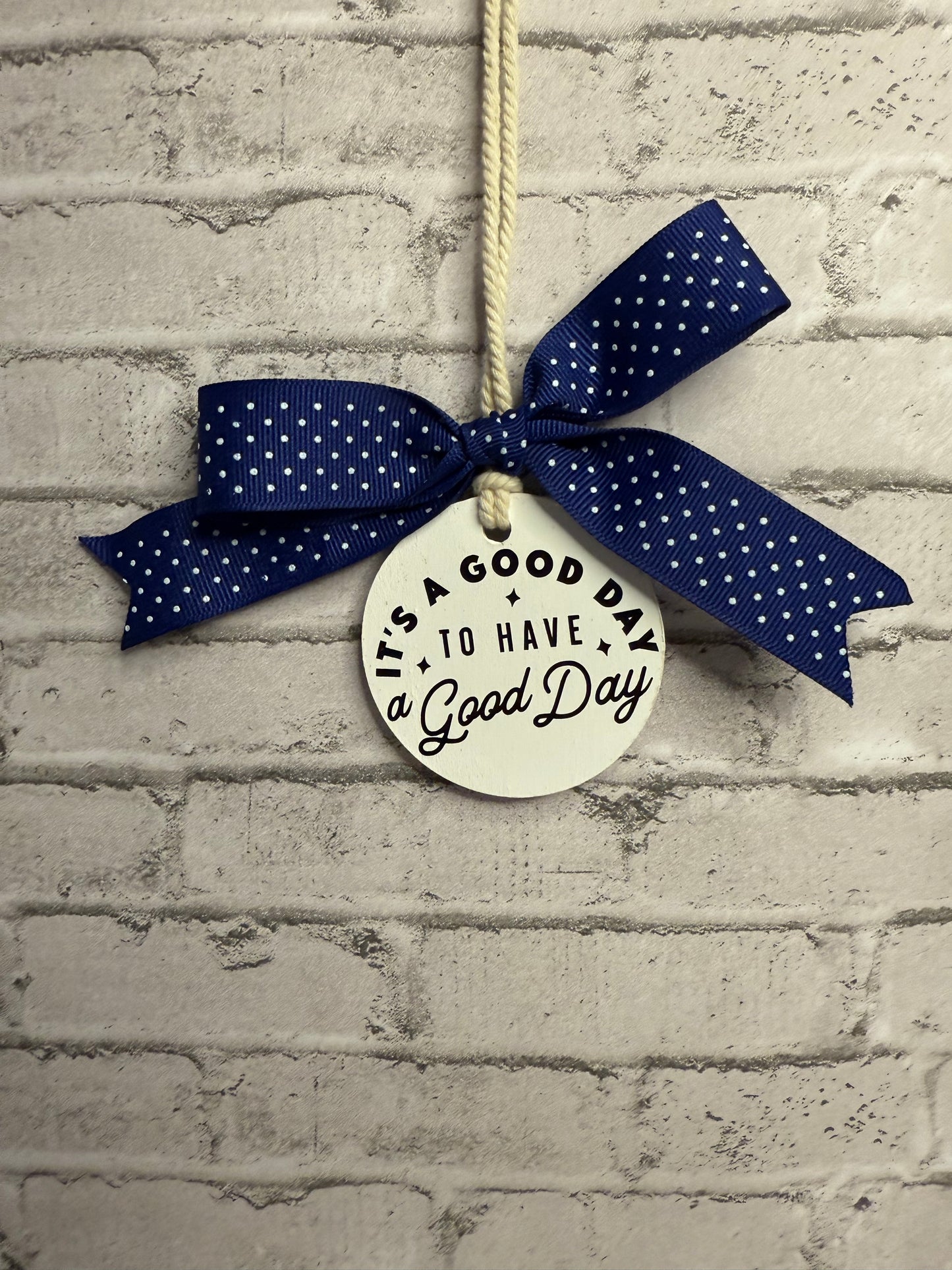 Rearview Mirror Hanger – Inspirational Car Charm
