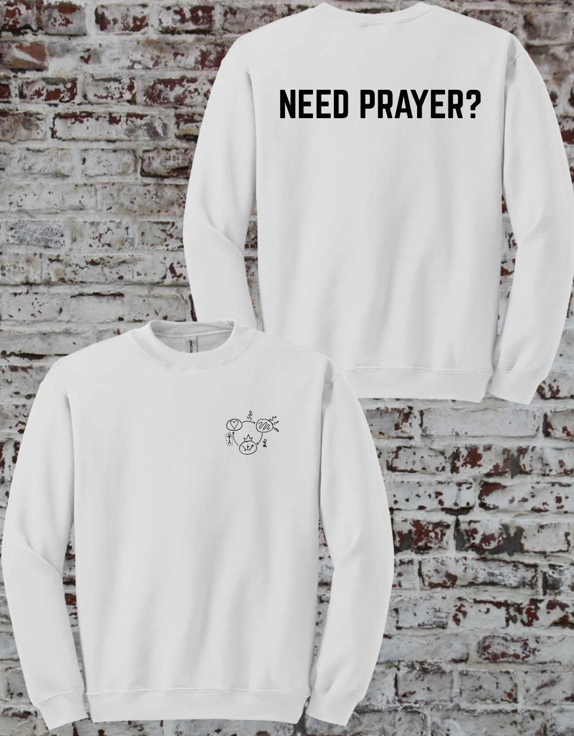 Need Prayer? Apparel image 5