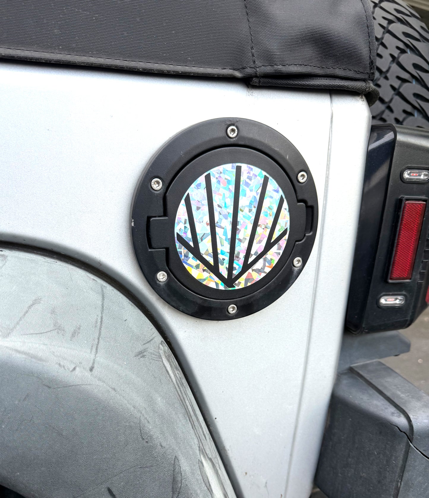 Freedom Valley Church Holographic Car Decal image 1