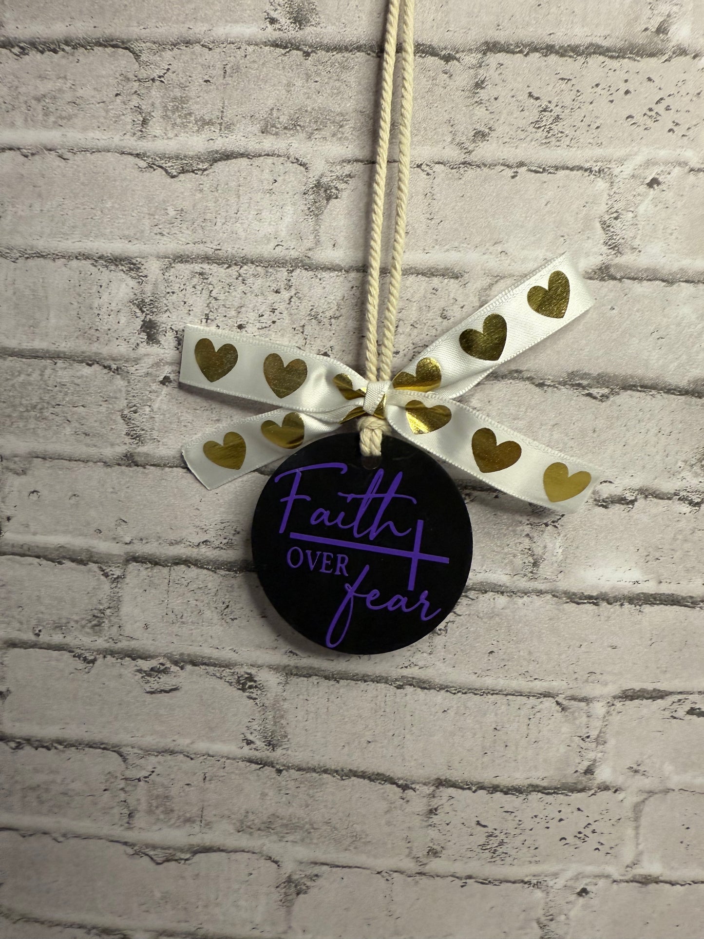 Rearview Mirror Hanger – Inspirational Car Charm