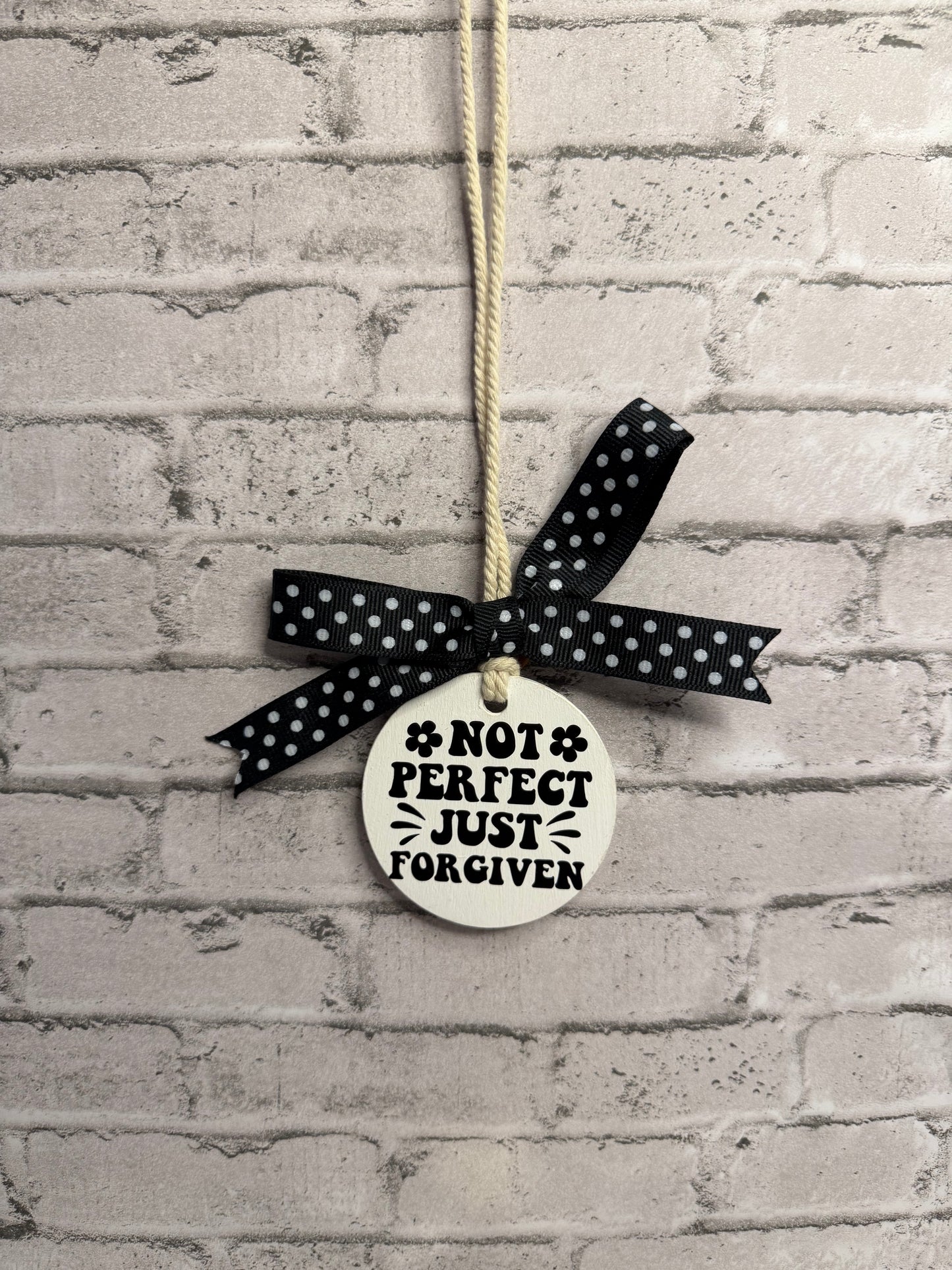Rearview Mirror Hanger – Inspirational Car Charm