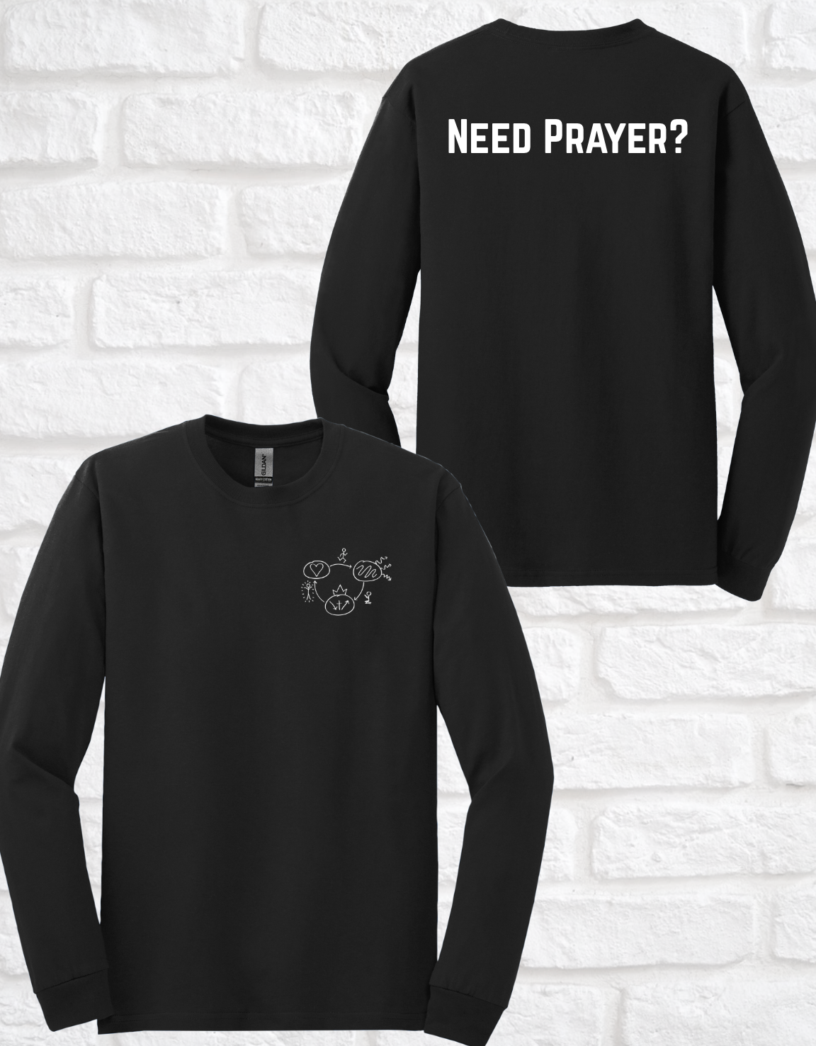 Need Prayer? Apparel image 2