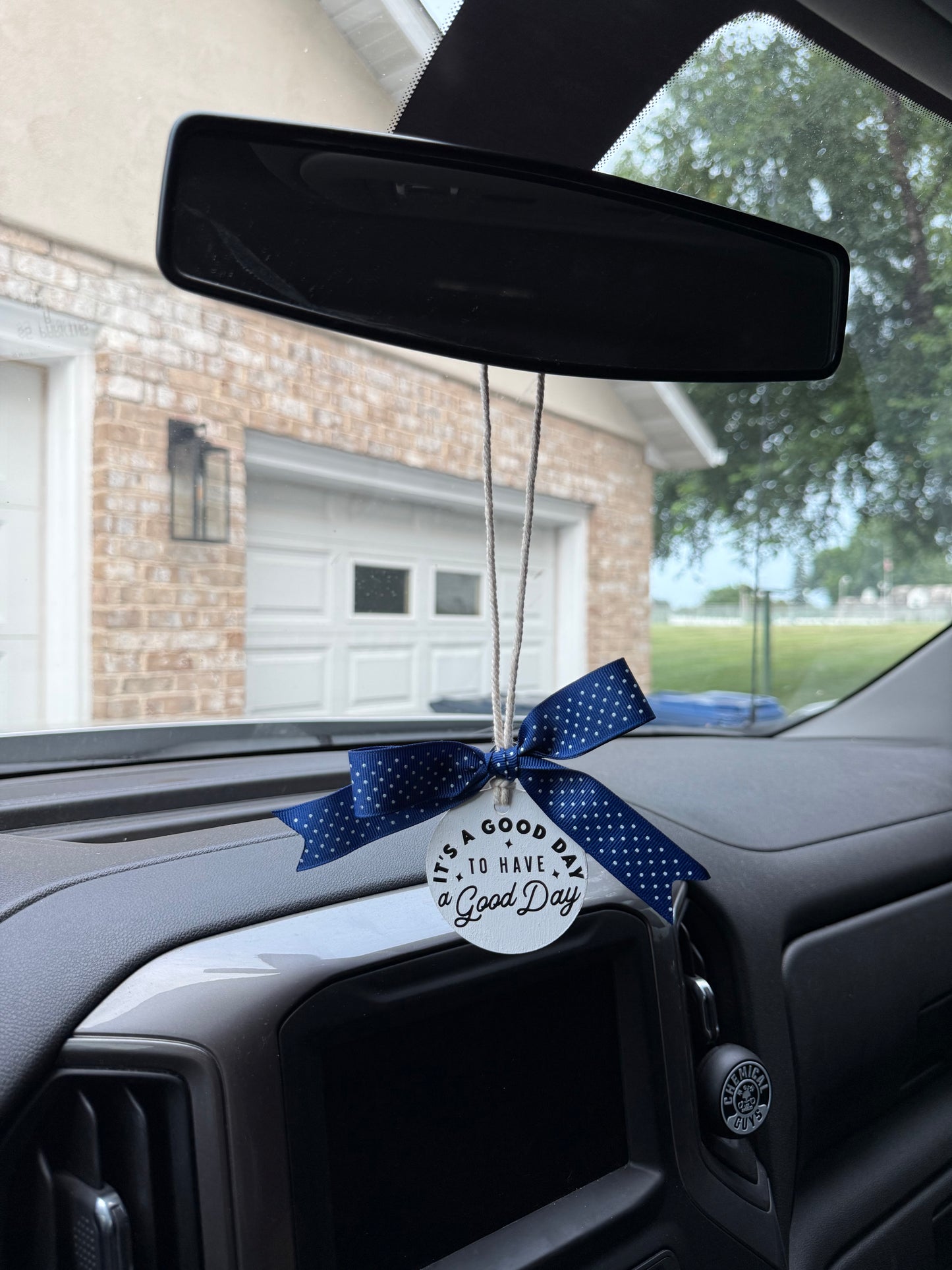Rearview Mirror Hanger – Inspirational Car Charm