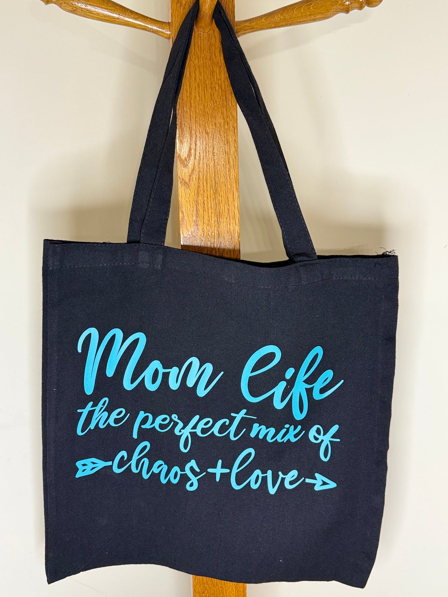 Mom Life Tote Bags