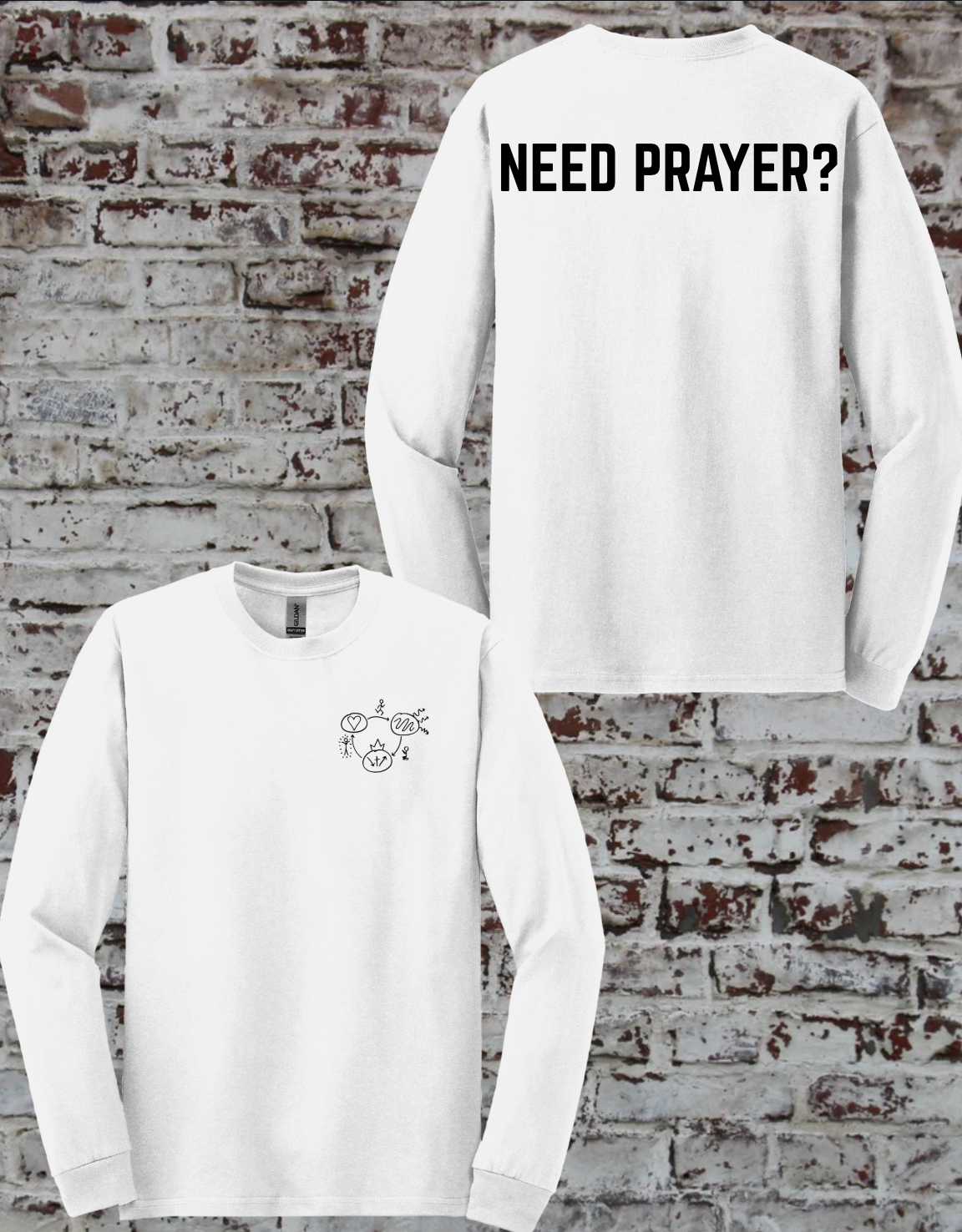 Need Prayer? Apparel image 3