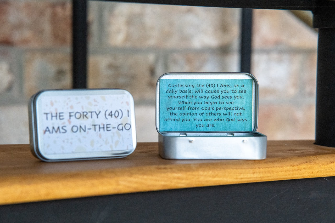 40 I Am Statements On-The-Go Tin image 1