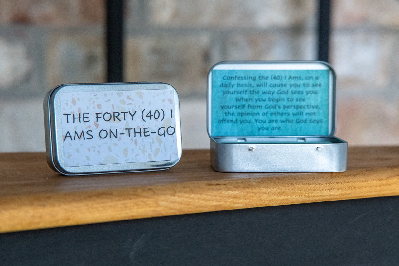 40 I Am Statements On-The-Go Tin image 0