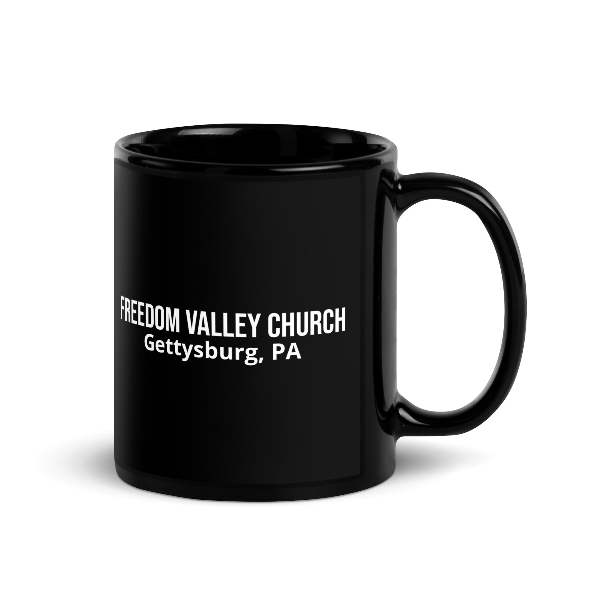 Freedom Valley Black Mug image 1