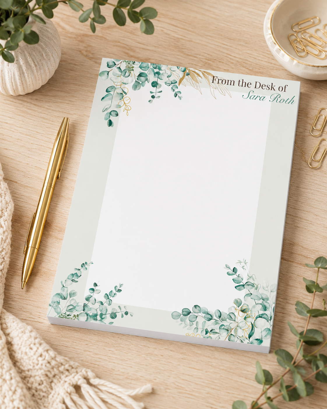 Personalized Notepad