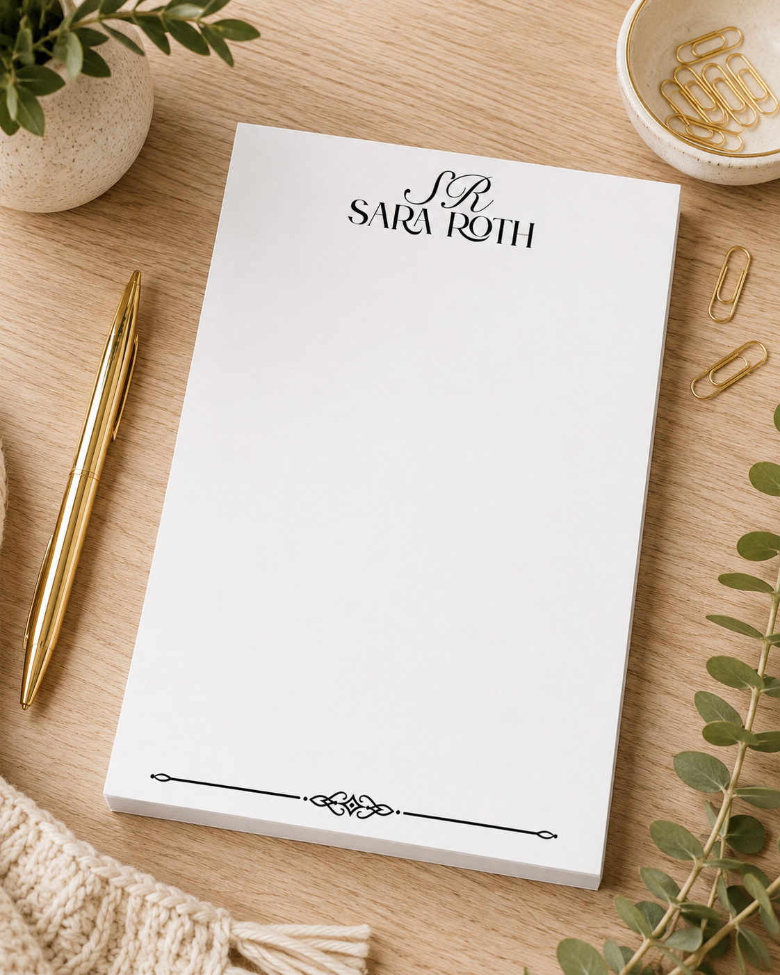 Personalized Notepad