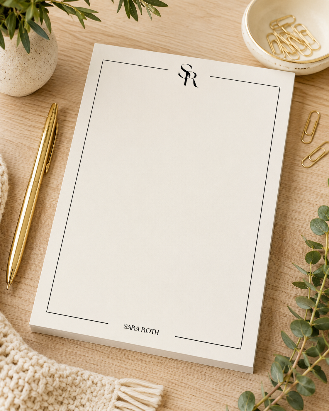 Personalized Notepad